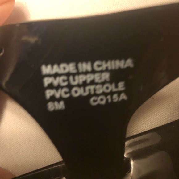 Michael Michael Hamilton jelly black lock detail sandals - Picture 4 of 7